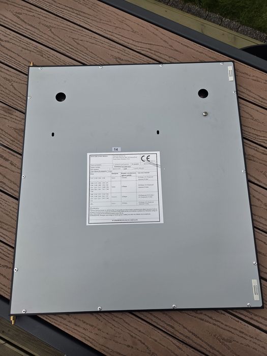 Drzwiczki do grilla dwupalnikowego gaspol