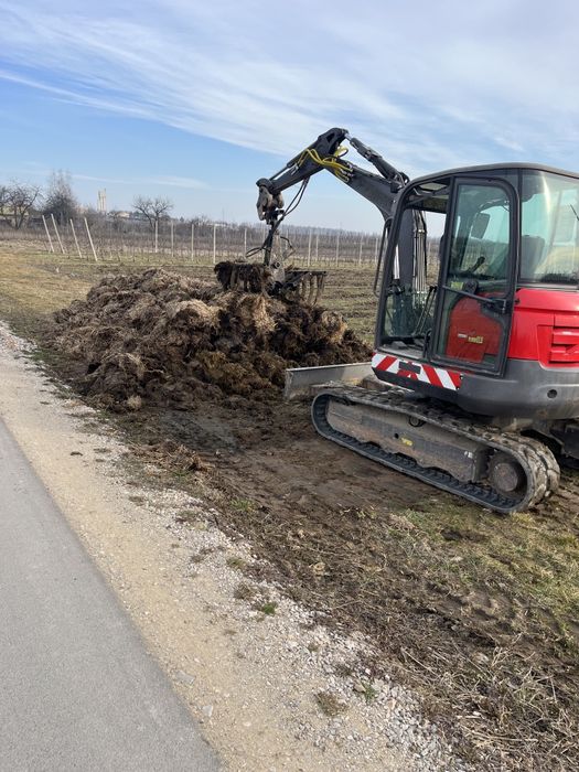 Uslugi minikoparka 5 ton