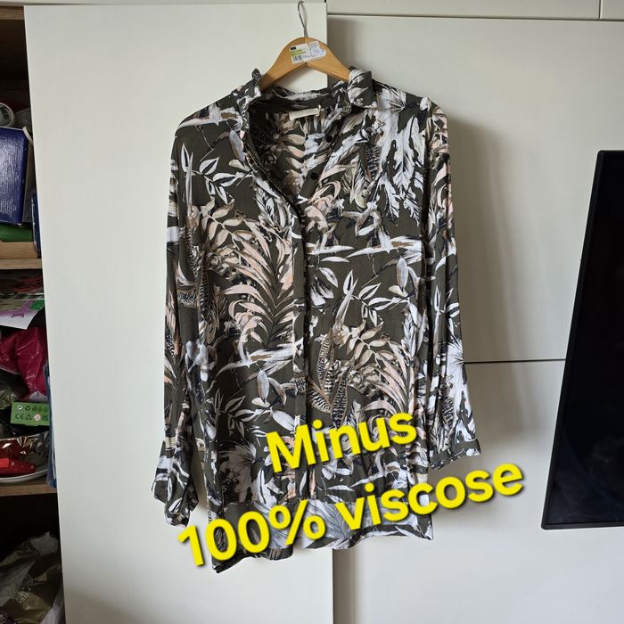 Koszula minus l 40 viscose długi rękaw