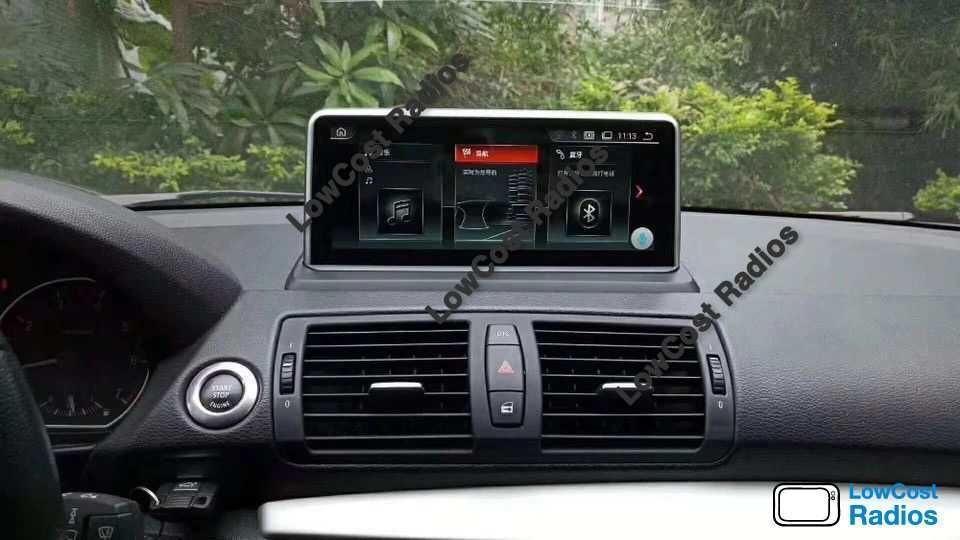 Auto Rádio GPS Android BMW Série 1 (E81 E82 E87 E88) • APPS • WIFI