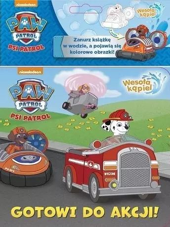Psi Patrol. Wesoła kąpiel. Gotowi do akcji. Media Service Zawada. Nowy Produkt