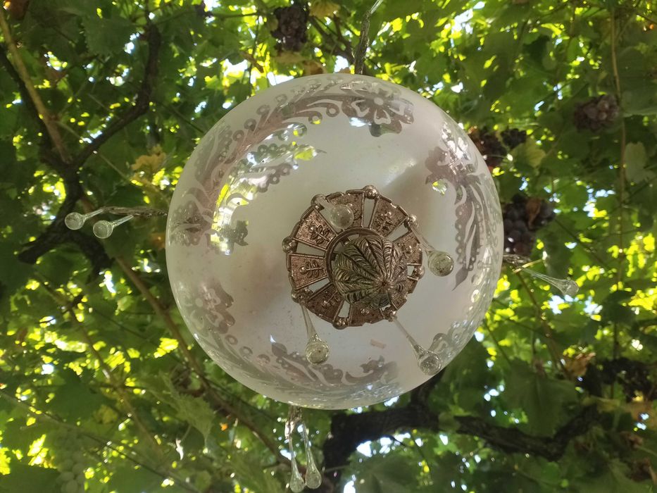 Candeeiro antigo de teto