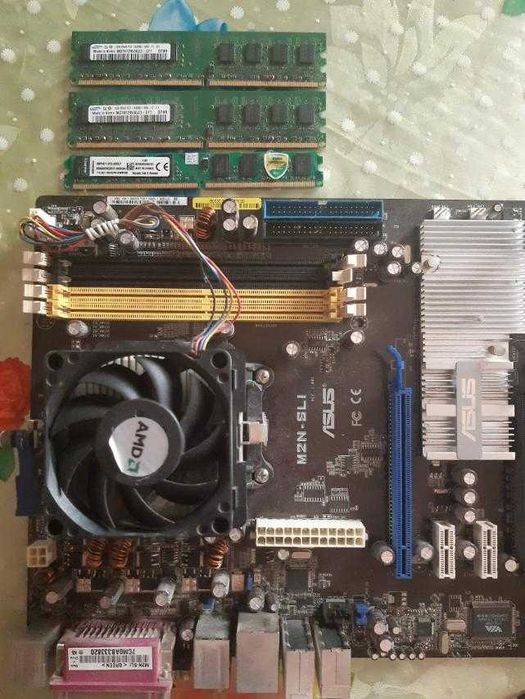 Материнская плата Asus M2N-SLI