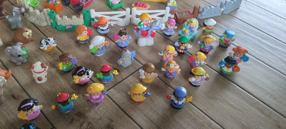 Mega duży zestaw Fischer Price Little People