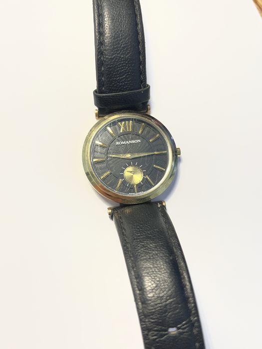 Класичний чоловічий годинник Romanson TL3238JM (Swiss Quartz)
