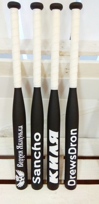 іменна Бита бейсбольна з логотипом автобита біта в авто подарунок