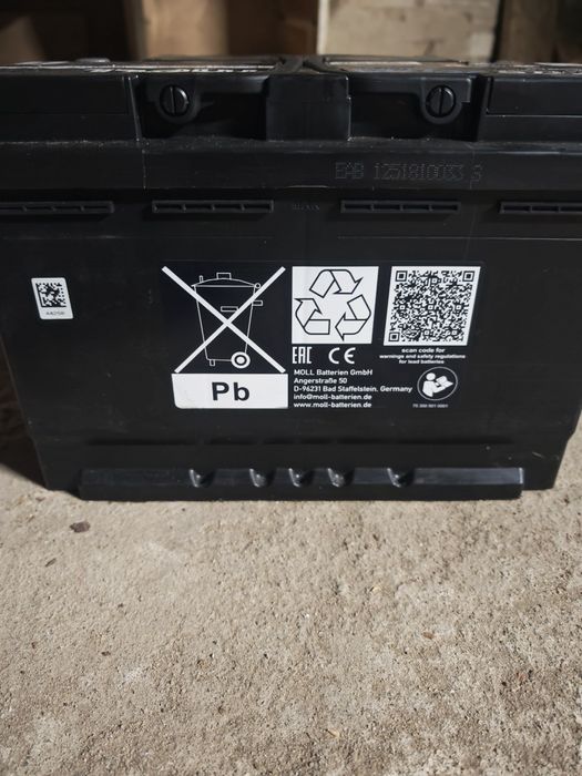 Sprzedam akumulator 75Ah,720A