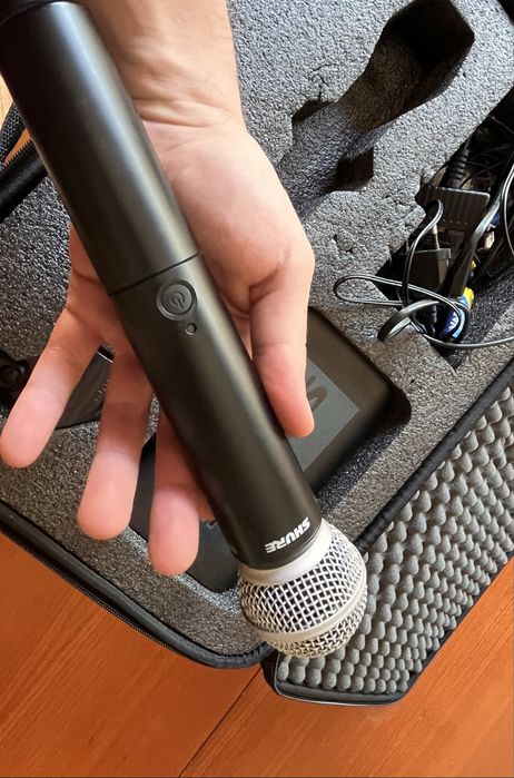 SURE BLX Wireless vocal mikrofon bezprzewodowy (BLX4 + SM58)
