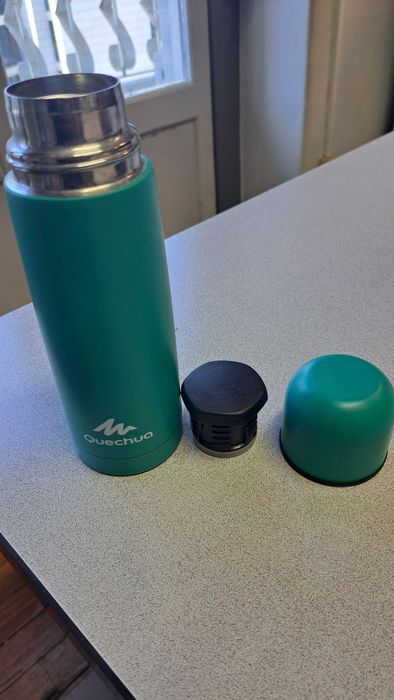 Garrafa isotérmica em inox 0,4L