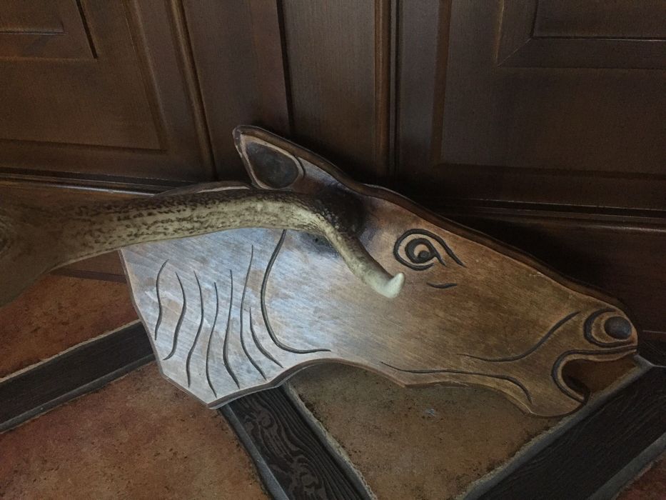 Рога оленя на стену