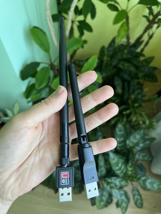 Міні-адаптер з антеною USB WIFI 150M  W90 RTL8188ETV150M  та RT8188
