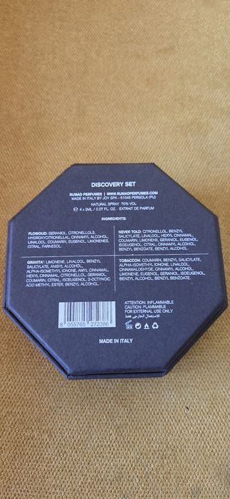 Rumad Perfumes discovery set 4x2ml