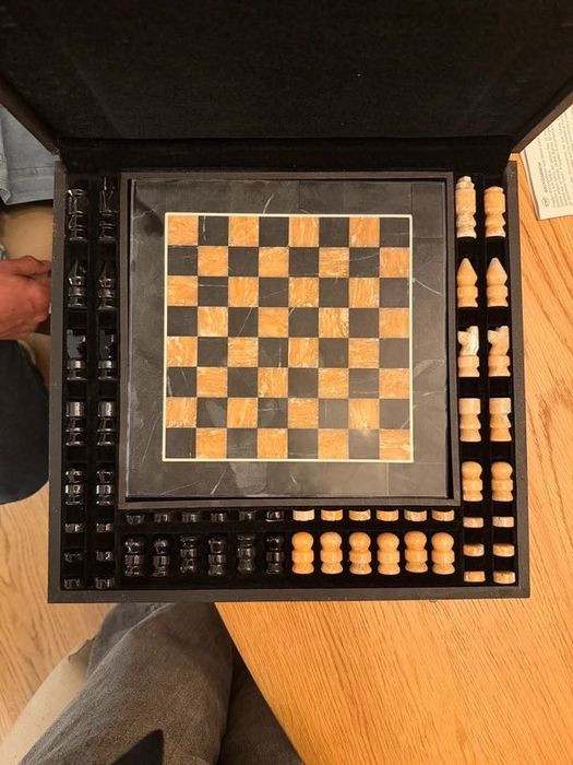 Jogo de tabuleiro Xadrez e Damas