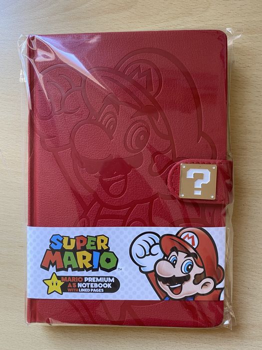 Caderno A5 Super Mario - Pyramid