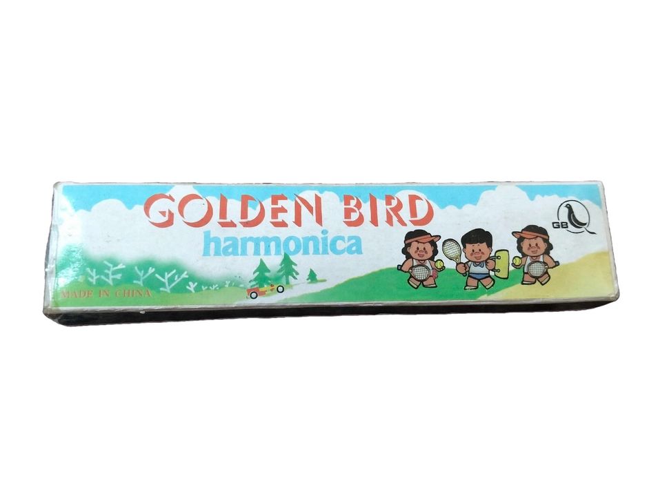 Harmónica ou gaita de beiços Golden Bird