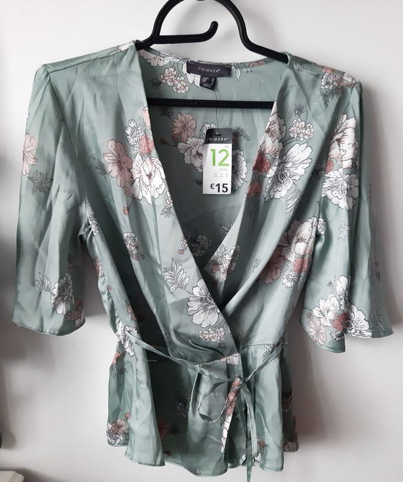 Bluzka satynowa vintage