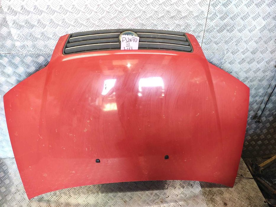 punto II lift maska pokrywa silnika