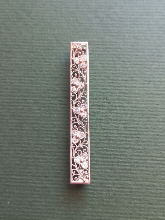 Stara srebrna broszka- filigran