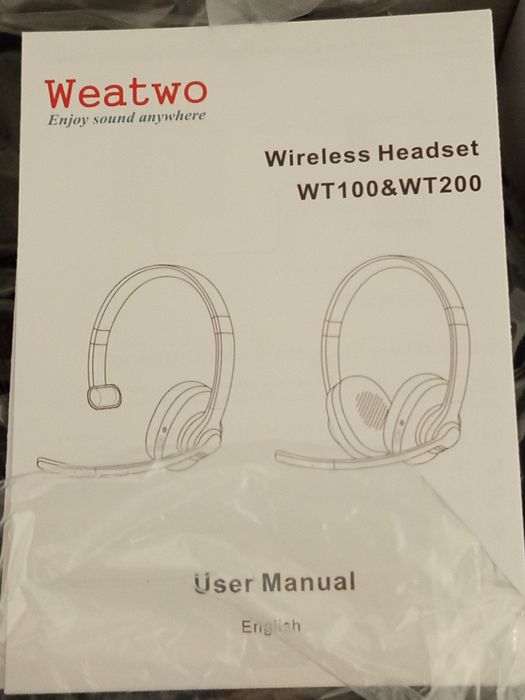 Słuchawki Bezprzewodowe Weatwo WT200 Stereo | Mikrofon z Redukcją Szum