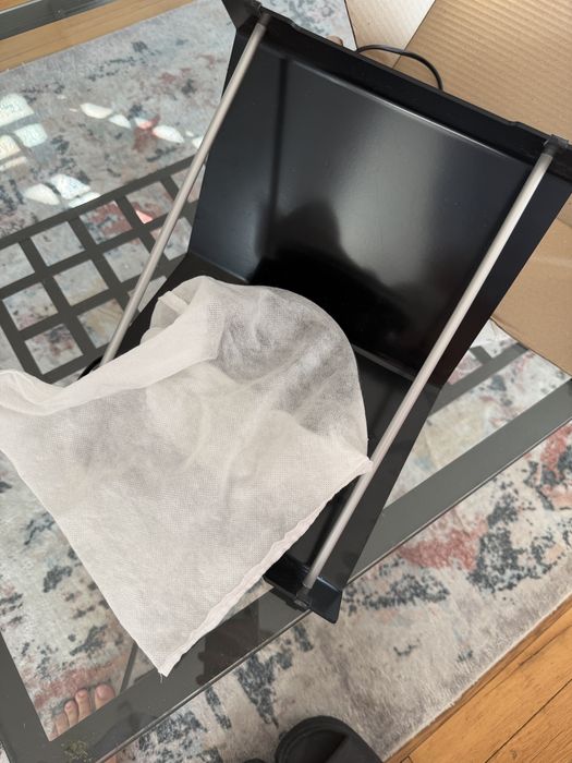 Настільна витяжка для манікюру Bioniqa Tabletop B V1 Black з фільтр мішком 65W