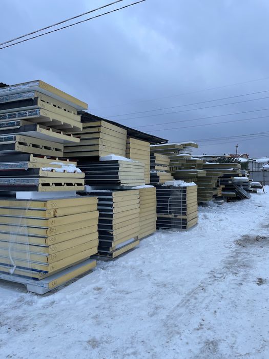 Сендвіч Панелі Нові -40% Акція PIR PUR