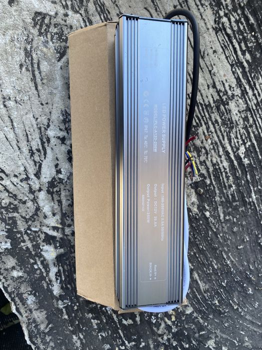 LED POWER SUPPLY PLC A12D 250W блок живленн