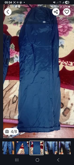 Чоловічий зимовий костюм 3XL