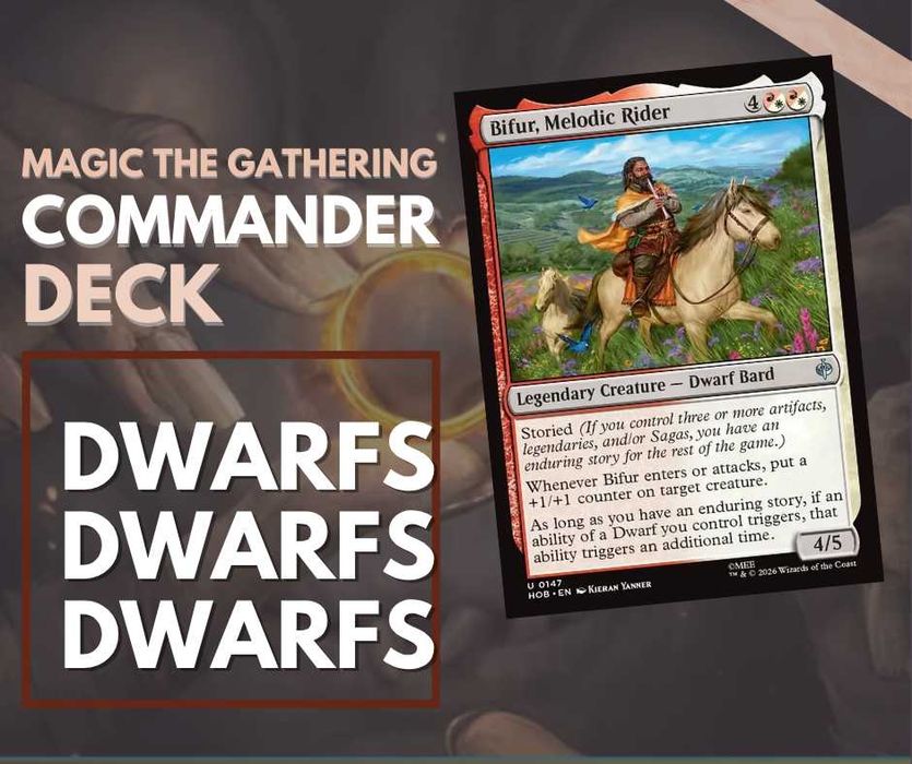 Magic the Gathering Commander | the hobbit, DWARFY, thorin