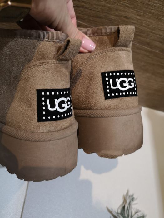 Śniegowce UGG 39 mróz ciepłe platforma