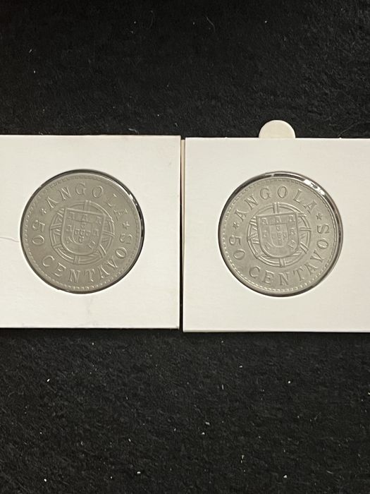 50 Centavos 1922 e 1923 (Angola)