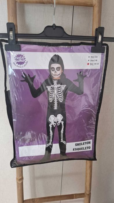 Fato Carnaval Esqueleto