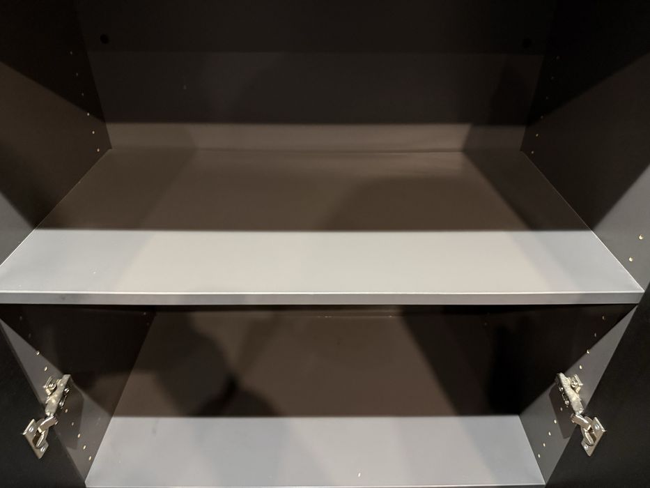 Szafka czarna biurowa