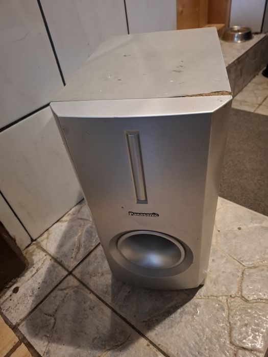Panasonic 3 glosniki i subwoofer