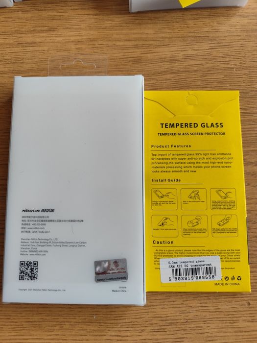 Etui Samsung A22 5G+szkło hartowane