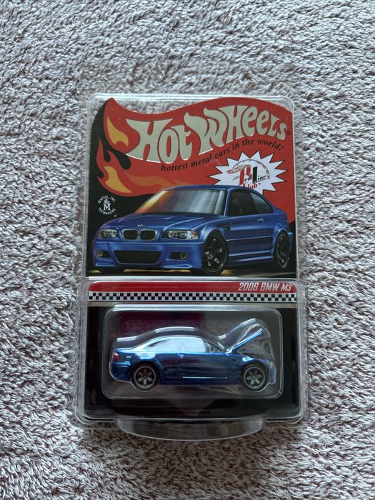ミニカー Hotwheels RLC 2006 BMW M3 🚦Hot Wheels 2022 RLC Red Line Club - 2006 BMW M3 - Blue
