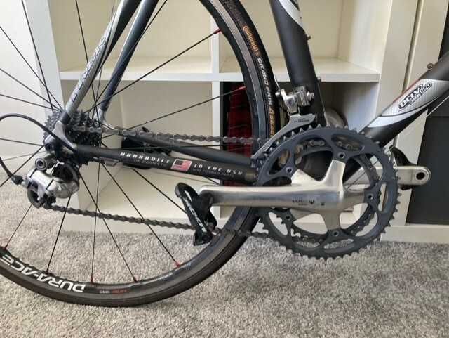 Caminhada Madone. Fibra de carbono. Dura-Ace 58 cm