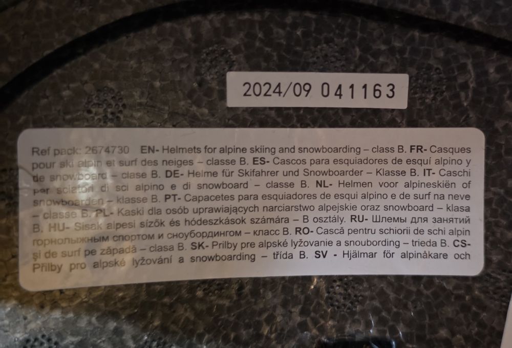 Kask narciarski WEDZE