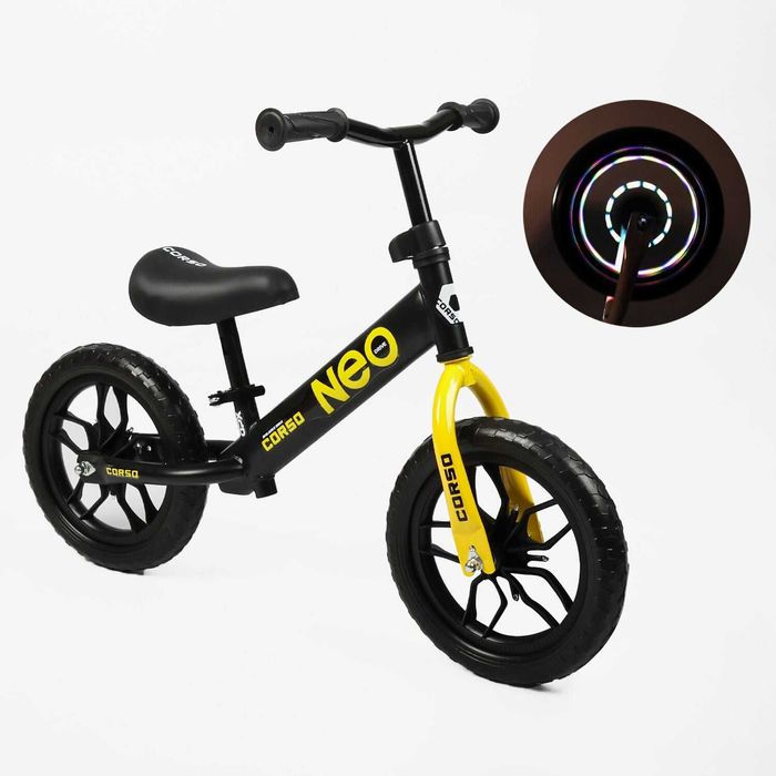 Велобіг ,беговел, від 2років колеса піна ,світло