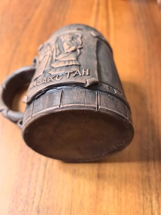 Kufel. Kazakhstan. Ceramika. Rekodzielo. Nowy.