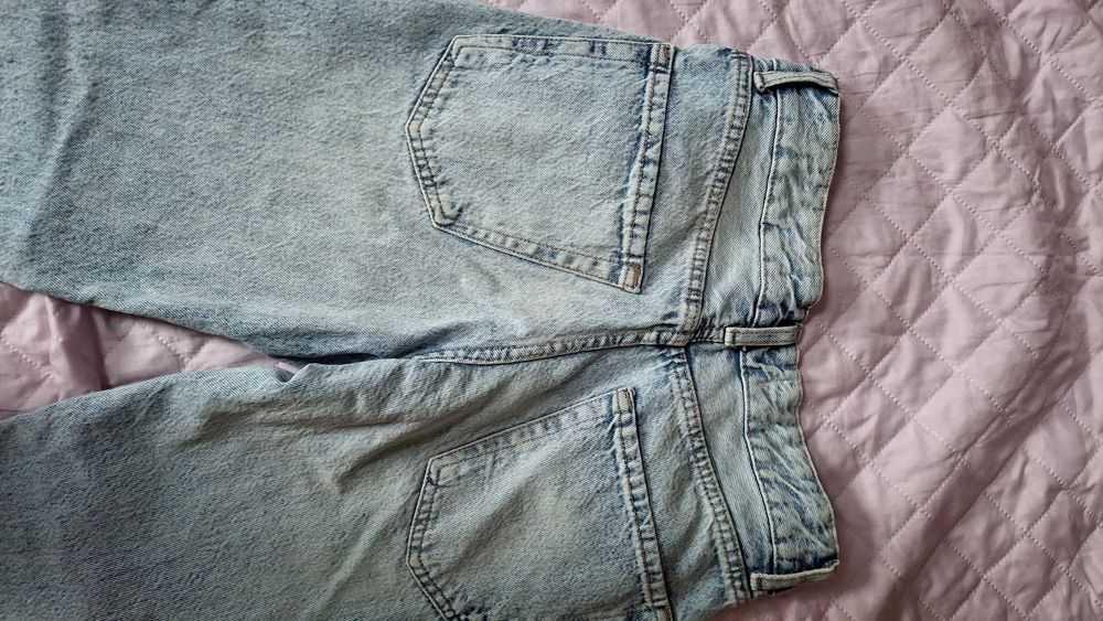 Bershka jeansy baggy meskie r.32