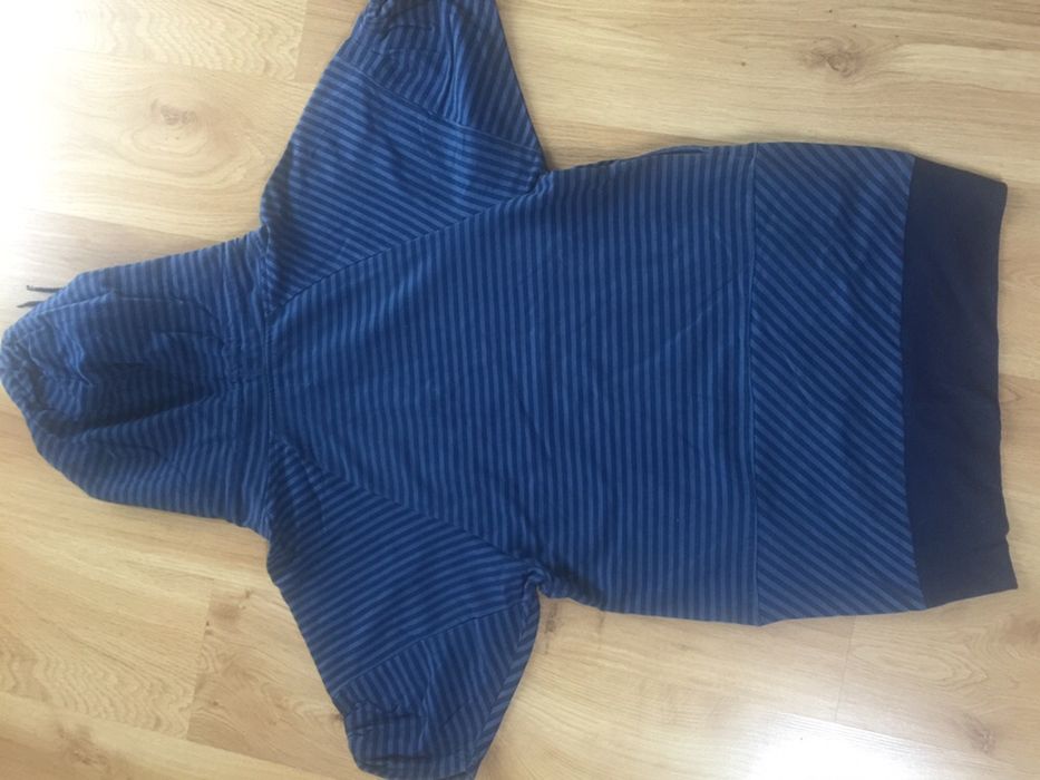 Bluza tunika granatowa