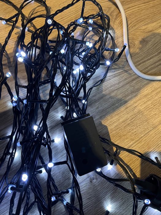 Luzes led arvore natal