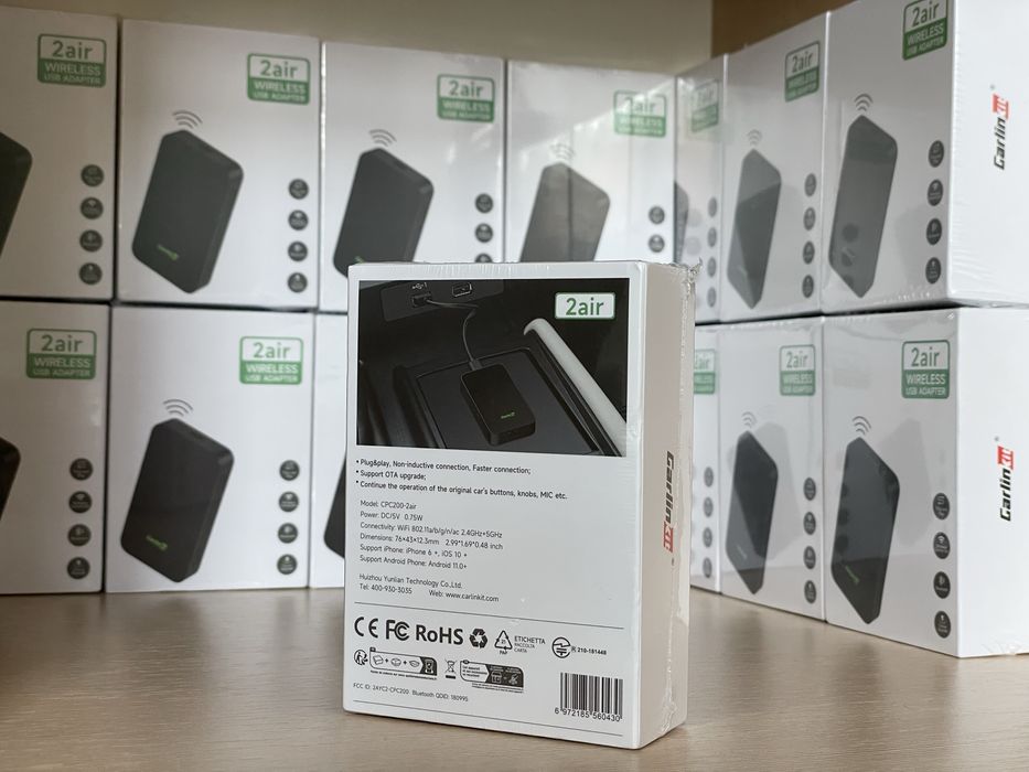 Адаптер CarlinKit 5.0 Apple CarPlay / Android Auto