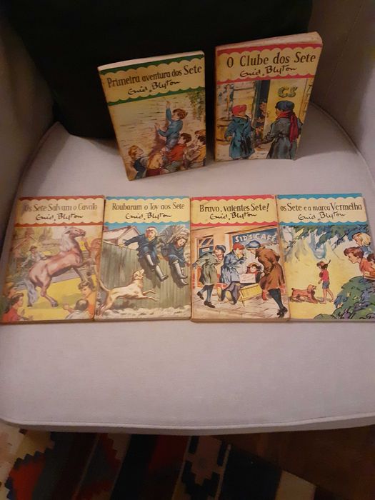 Livros dos sete enyd  Blyton