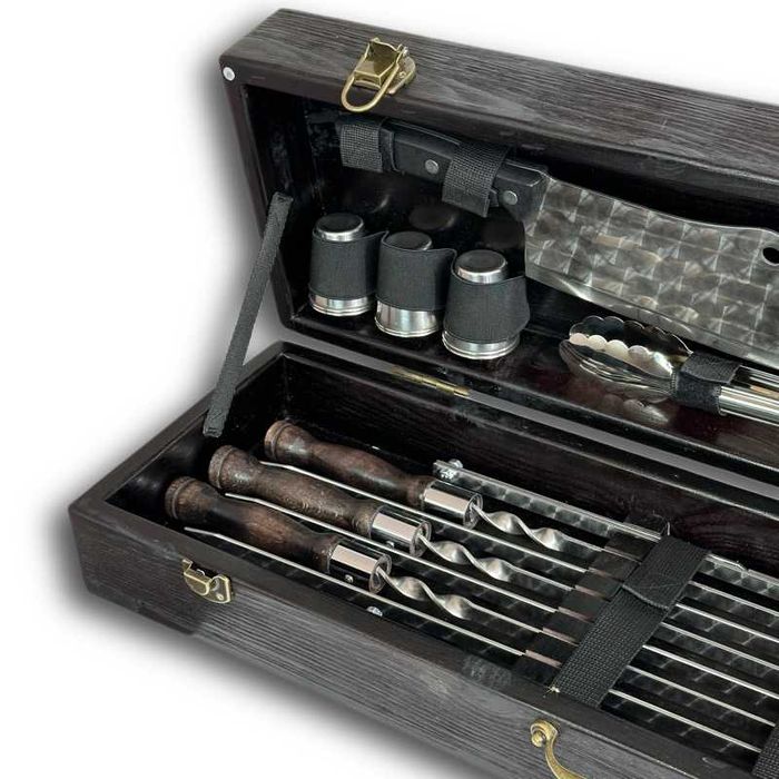 Набір шампурів ЛОСЬ BS81