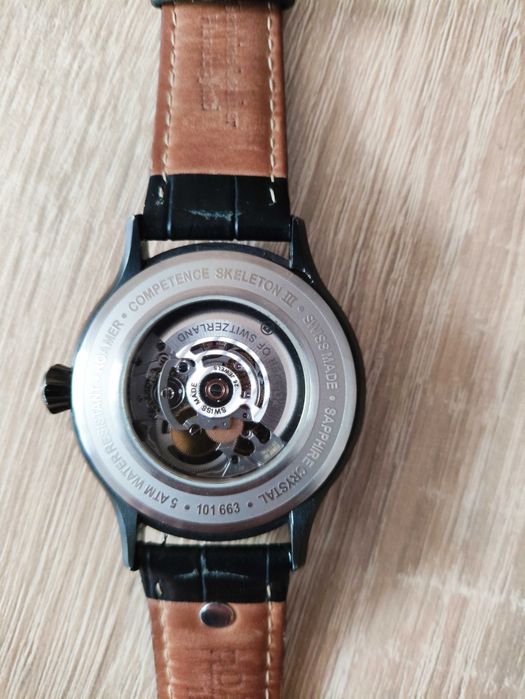 Zegarek Szwajcarski Roamer Competence Skeleton III