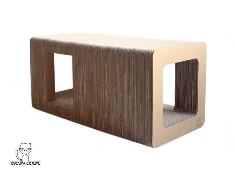 Drapak tekturowy drapacze Cube 30 Eko tunel