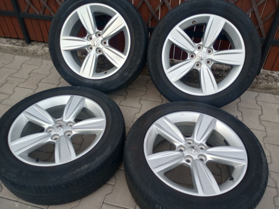 Alufelgi 18" 5x114,3 ET38 Peugeot 3008 i 4007 i 4008 i 5007 Hyundai Kia Mazda Nissan Renault Dacia Mitsubishi Honda Toyota Felgi koła letnie