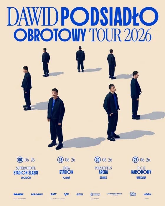 Bilety Dawid Podsiadło 20.06 2026 Gdańsk płyta i trybuny