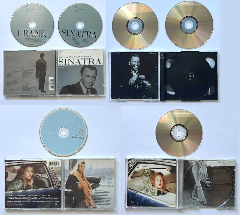 Coleção CDs Frank Sinatra, Diana Krall